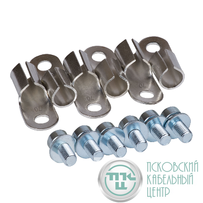 Комплект зажимов №3 для ВА57-35 УХЛ3 (уп.3шт) КЭАЗ 110400
