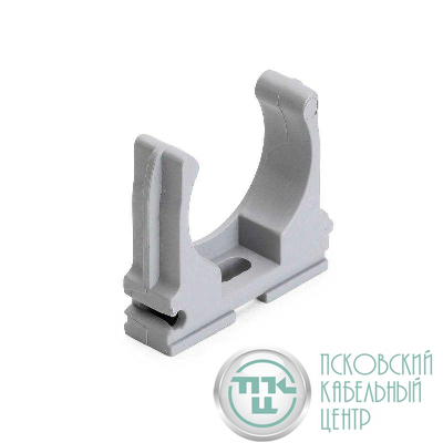 Держатель для труб (клипса) d32мм (уп.100шт) Fortisflex 44243