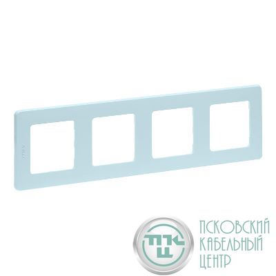 Рамка 4-м СП Inspiria IP20 мятн. IEK 673965
