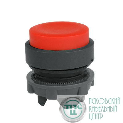 Головка кнопки OptiSignal D22 A5-PJ-4 выступ. толкатель красн. пластик ZB5AL4 КЭАЗ 332297