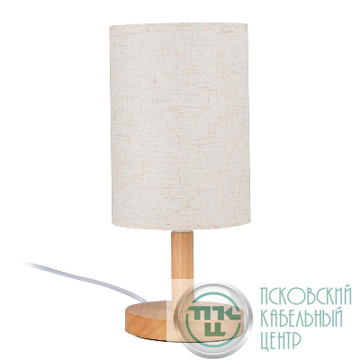 Светильник настольный JH1-01-iv 1х60Вт E27 (основа: натуральное дерево) IP20 JazzWay 5058231