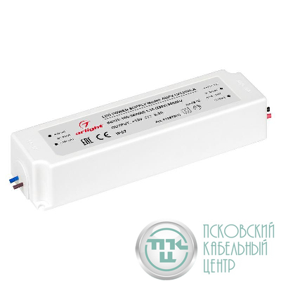 Блок питания ARPV-LV12100-A 12В 8.3А 100Вт IP67 пластик Arlight 018970(1)