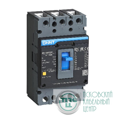 Выключатель автоматический 3п 125А 35кА NXM-160S (R) CHINT 844326