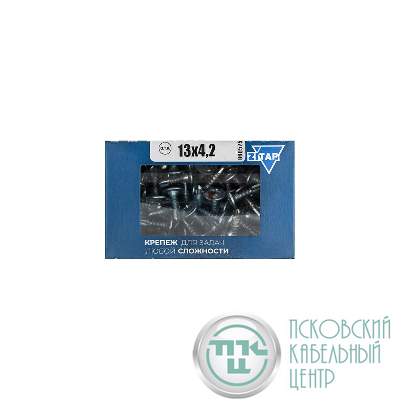 Саморез для тонкого метал. листа со сверлом 4.2х13 (коробка) (уп.200шт) Zitar 102148