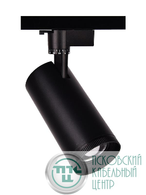 Светильник светодиодный трековый PTR 0728 ZOOM 28Вт 3000К IP40 15-60град. BL черн. Pro JazzWay 5034358