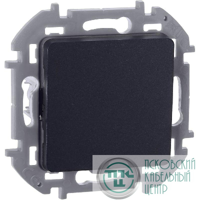 Выключатель 1-кл. Inspiria 10А IP20 250В 10AX механизм антрацит IEK 673603