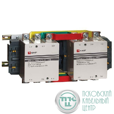 Контактор реверсивный КТЭ 150А кат. 230В AC 2НО EKF ctr-b-r-150