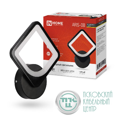 Светильник светодиодный ELEGANT ARISTO-B 15Вт 230В 3000-6500К 1050лм STEP COLOR черн. IN HOME 4690612043104