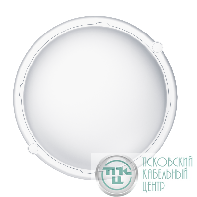 Светильник светодиодный 90 236 OBL-R5-7-6.5K-WH-IP65-LED 7Вт 6500К IP65 690лм ЖКХ круг бел. пластик ОНЛАЙТ 90236