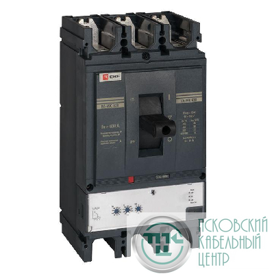 Выключатель авт. 3п ВА-99C 630/630А 45кА EKF mccb99C-630-630