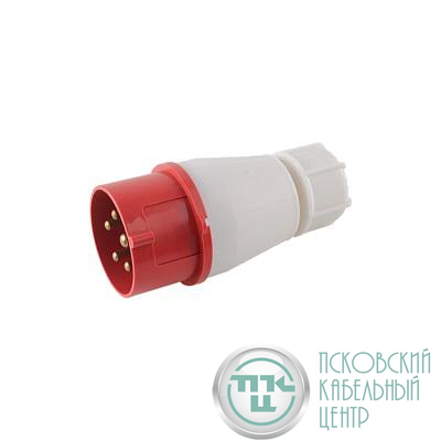 Вилка переносная PPC 015 3PPEN 16А 380В IP44 JazzWay 5072299