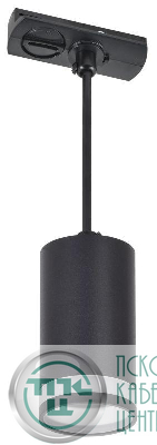 Светильник 4117 декоративный трековый подвесной GU10 черн. IEK LT-UCB0-4117-GU10-1-K02