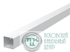 Кабель-канал (короб с крышкой) 30х30 L2000 сталь 0.7мм LKM конвейерн. цинк. метал. OBO 6246982