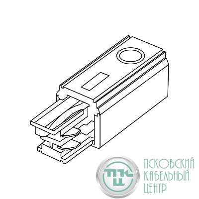 Заглушка End feed TF left black СТ 4909001160