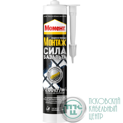 Клей монтажный Сила Базальта 400г Момент Б0062072