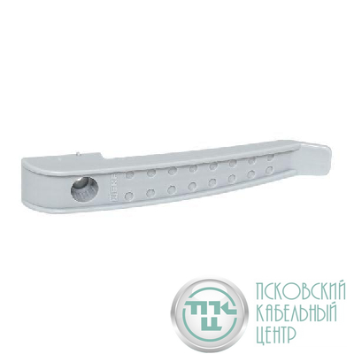 Держатель кабеля односторонний для прямого монтажа (145мм) сер. (уп.10шт) EKF ch-1-g-145