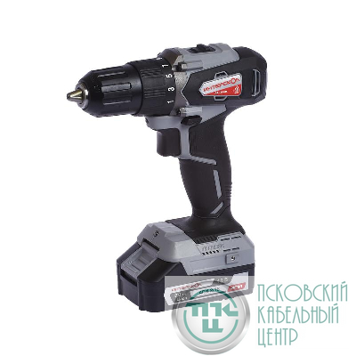 Дрель-шуруповерт аккумуляторная бесщеточная ДА-13/18ВК 45 Li-ion АПИ (кейс 2 аккум. 15А.ч ЗУ) ИНТЕРСКОЛ 575.1.2.70