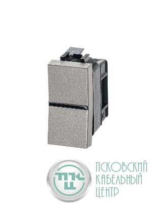 Механизм выключателя 1-кл. с клавишей 1мод. Zenit шампань ABB 2CLA210100N1901