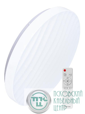Светильник светодиодный PREMIUM MIRAGE 75Вт 230В 3000-6500К 6000лм IP40 495х105мм настенно-потолочный управляемый с пультом ДУ КОСМОС KSMira75W