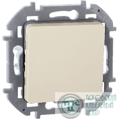 Выключатель 1-кл. Inspiria 10А IP20 250В 10AX механизм сл. кость IEK 673601