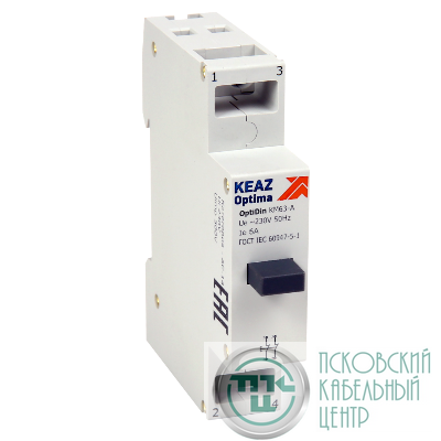 Кнопка управления мод. OptiDin KM63 AF 20 УХЛ3 КЭАЗ 138902