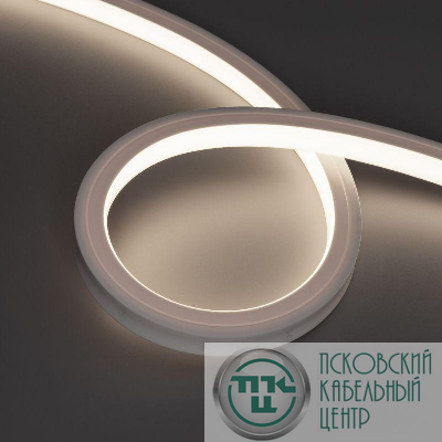 Лента светодиодная NOVA-TOP-PU-A120-16x15mm 24В Day 4000К 10Вт/м IP68 wire x2 герметичная полиуретан (уп.5м) Arlight 049074