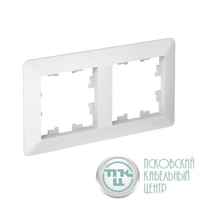 Рамка 2-м AtlasDesign Air лотос/дым. бел. SE ATN221302