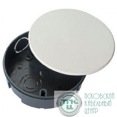 Коробка ответвительная СП 106х32мм (размер коробки без крышки d96х30мм) SE U192