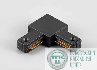 Коннектор L-образный PTR P CL-BL пластик черн. JazzWay 5052116