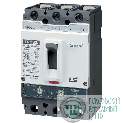 Выключатель автоматический 3п 3т 200А 50кА TS250N FTU LS Electric 105009500