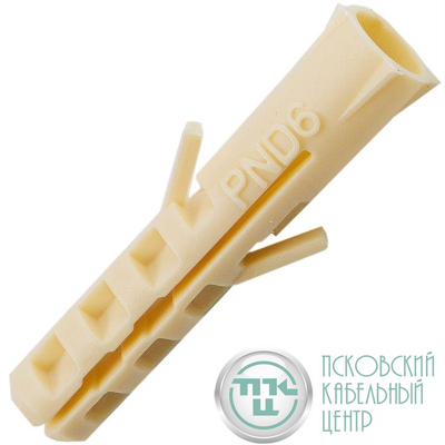 Дюбель нейлоновый PND 6х30 (уп.100шт) Промрукав PR08.3621