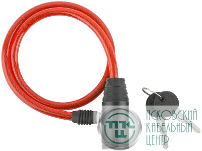 Замок тросовый 8х650мм КУРС 67113