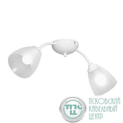 Люстра 2xE14 макс. 40Вт плафон ПП Vitaluce V3737-0/2PL