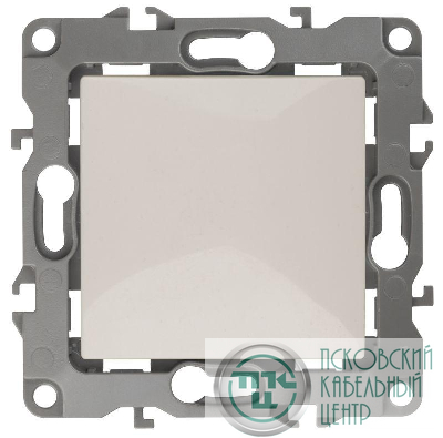 Механизм переключателя 1-кл. СП Эра12 10А IP20 12-1103-02 250В 10AX сл. кость Эра Б0014640
