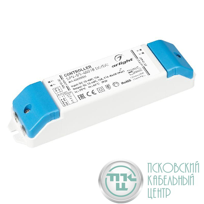Контроллер плавного включения SPV-SS-48018 DC/DC 12-48В 18A IP20 пластик Arlight 032555(1)