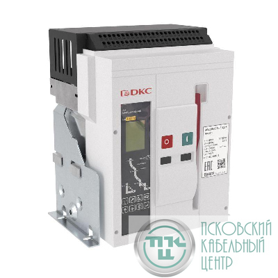 Выключатель автоматический воздушный AGS06N 3Р 630А 65кА расцепитель 3M фиксированный управление 220В AC горизонт. подключение YON AGS06N-S3FH-5-222K
