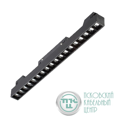 Светильник светодиодный трековый магнитный 19Вт 48В 3000К 60град. черн. Vitaluce VT0200005-01.1