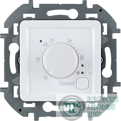 Термостат Inspiria с внешн. датчиком для тепл. полов бел. IEK 673810