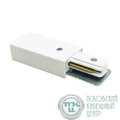 Коннектор шинопровода SC-1W-TL TOP-LINE прямой бел. IN HOME 4690612029344