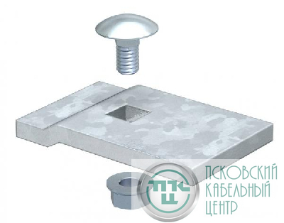 Комплект фиксатора гор. цинк LKS 60 5 FT OBO 6232485