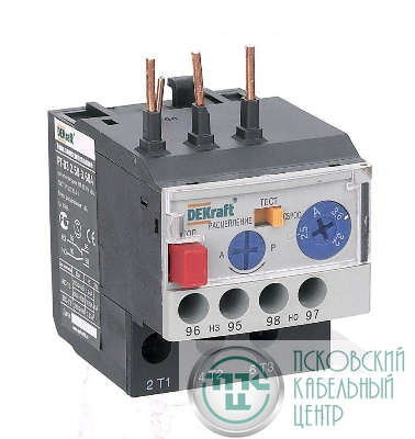 Реле электротепл. РТ-03 для конт. 09-18A 4.50-6.30А SchE 23112DEK