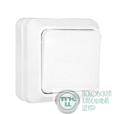 Выключатель 1-кл. ОП Олимп 10А IP20 бел. UNIVersal О0021