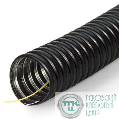 Металлорукав в ПВХ изоляции МРПИ-НГ-12 с протяжкой (уп.100м) Строитель PR04.0107