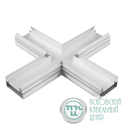 Угол STRETCH-S-50-CEIL-CENTER-X90 крестовой (GAMMA50) металл Arlight 046879