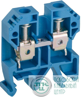 Клемма винтовая КВИ-6кв.мм синяя IEK YZN30-006-K07