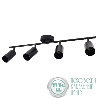 Светильник PCL-0404 4xGU10 IP20 230В BL настен./потолочн. декор. под лампу JazzWay 5066687