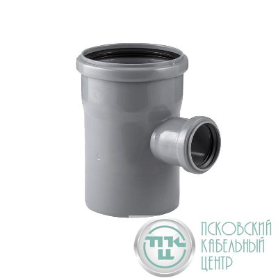 Тройник ВК ПП 110/50х87 сер. RTP 36572
