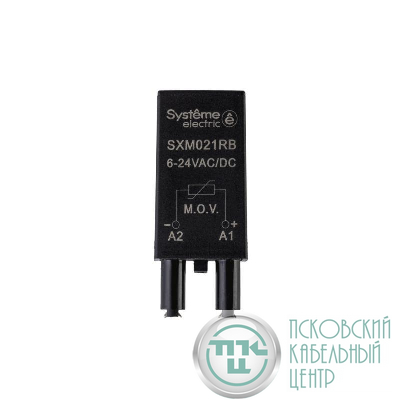 Модуль защитный варистор+LED 6/24VAC/DC SE SZM021RB
