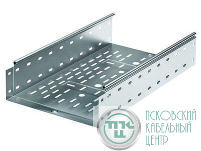 Лоток листовой перфорированный 500х100 L2000 сталь 1мм гор. оцинк. DKC 35336HDZ