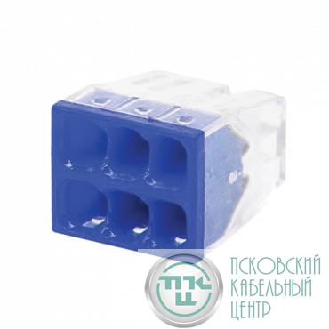 Клемма строительно-монтажная СМК 772-206 (уп.25шт) IN HOME 4690612027296